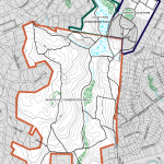 Map of trails at Wright-Locke Farm and the Locke Farm and Whipple Hill Conservation Areas