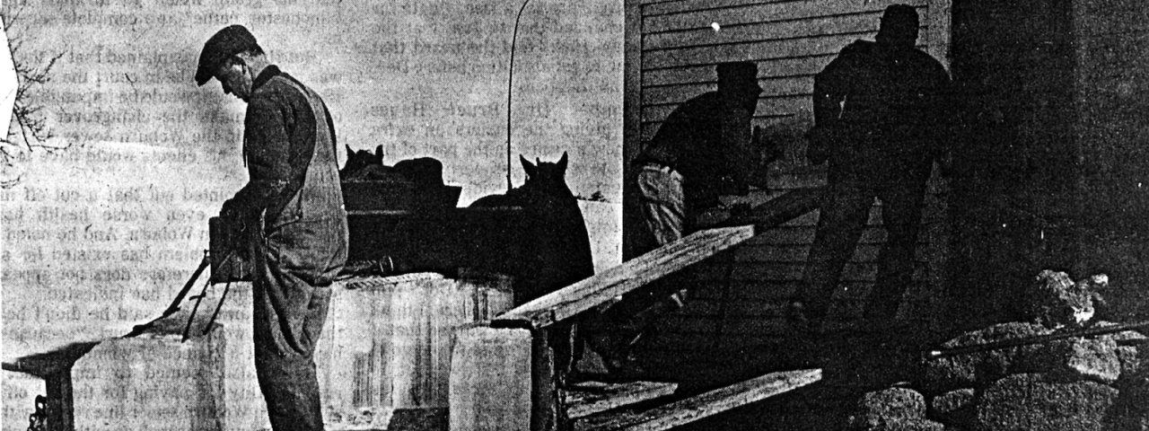 Ice Harvesting – Turning Back Time at WLF